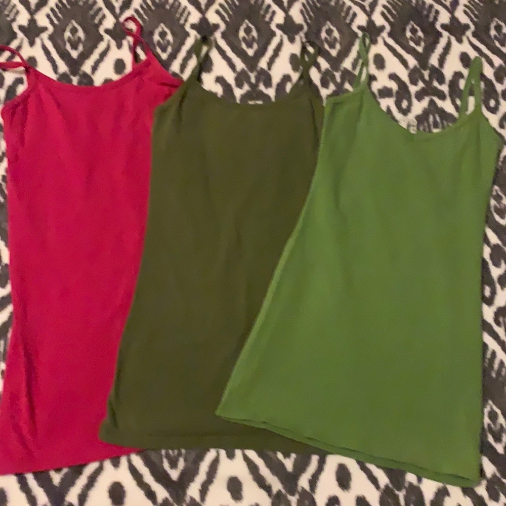 3 BKE extra long camis